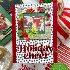 Simon Says Stamp Fancy Holiday Cheer Wafer Dies sssd112992 Christmas Card