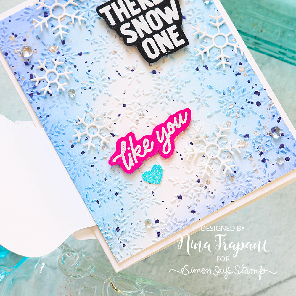 Simon Says Stamp Don't Flurry Be Happy Wafer Dies 1007sdc Friend Card | color-code:ALT02