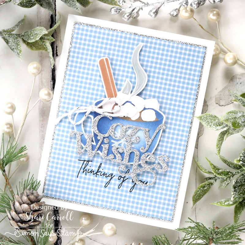 Simon Says Stamp Cozy Wishes Wafer Dies sssd112991 Holiday Card | color-code:ALT04