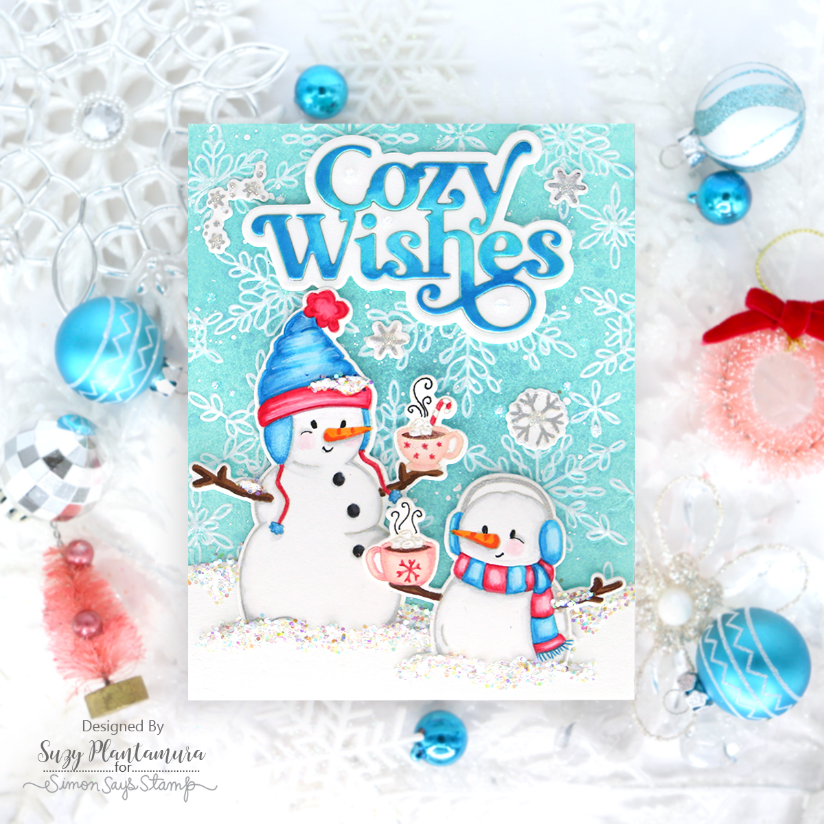 Simon Says Stamp Cozy Wishes Wafer Dies sssd112991 Holiday Card | color-code:ALT03