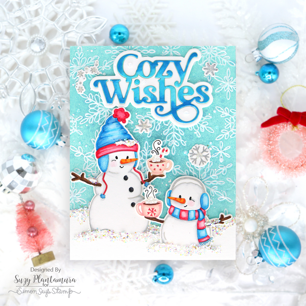 Simon Says Stamp Cozy Wishes Wafer Dies sssd112991 Holiday Card | color-code:ALT03