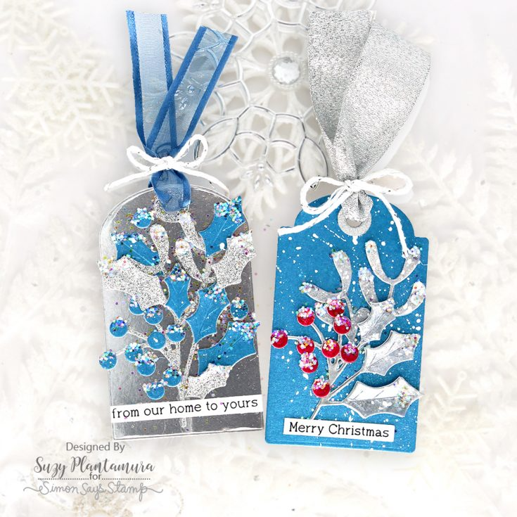 Simon Says Stamp Two Stems And Berries Wafer Dies sssd112979 Christmas Tags | color-code:ALT04