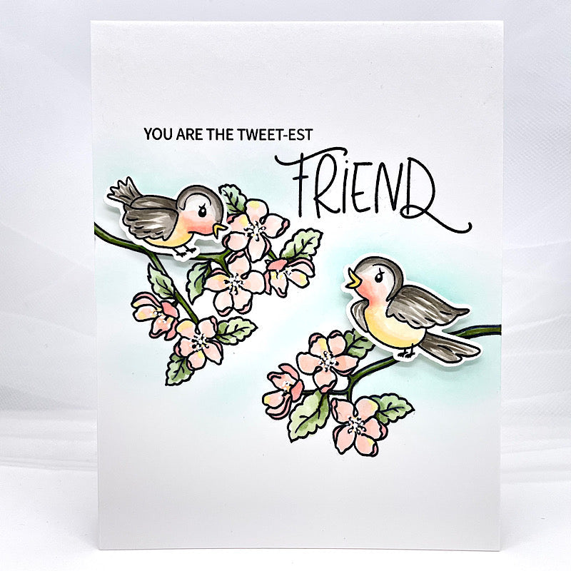 Simon Says Stamp Tweet Friend Wafer Dies 1271sdc Friend Card | color-code:ALT10
