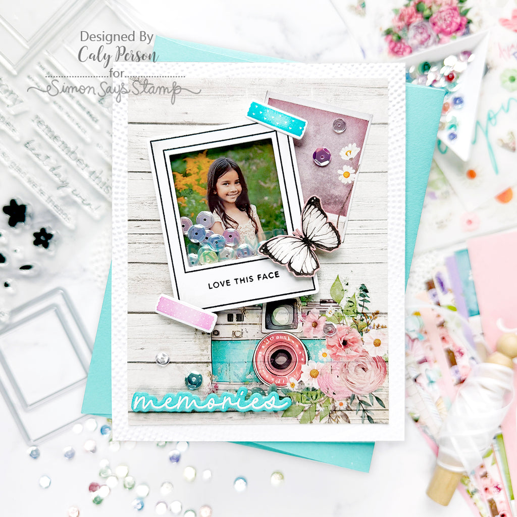 CZ Design Modern Scrapbook Wafer Dies czd261c Moments in Time Love Card | color-code:ALT07