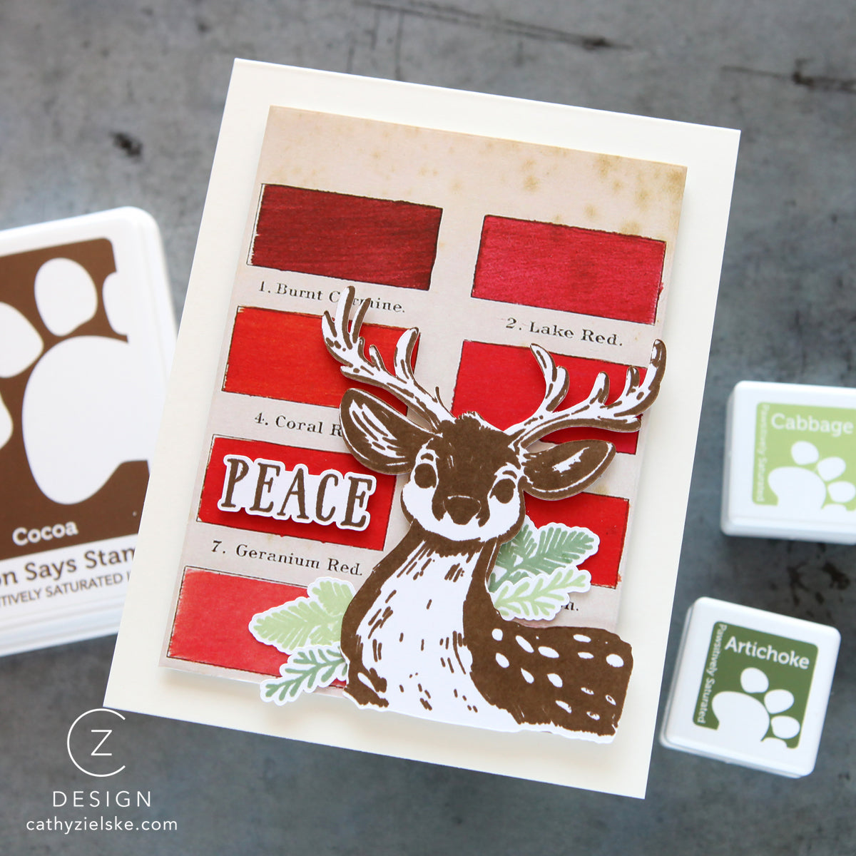 Simon Says Stamp Bright Christmas Wafer Dies 1554sdc Christmas Card | color-code:ALT04