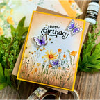Simon Says Stamp Butterfly Blossoms Wafer Dies 1317sdc Birthday Card