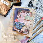 Simon Says Stamp Distressed Vintage Love Notes Wafer Dies 1293sdc Love Card | color-code:ALT06
