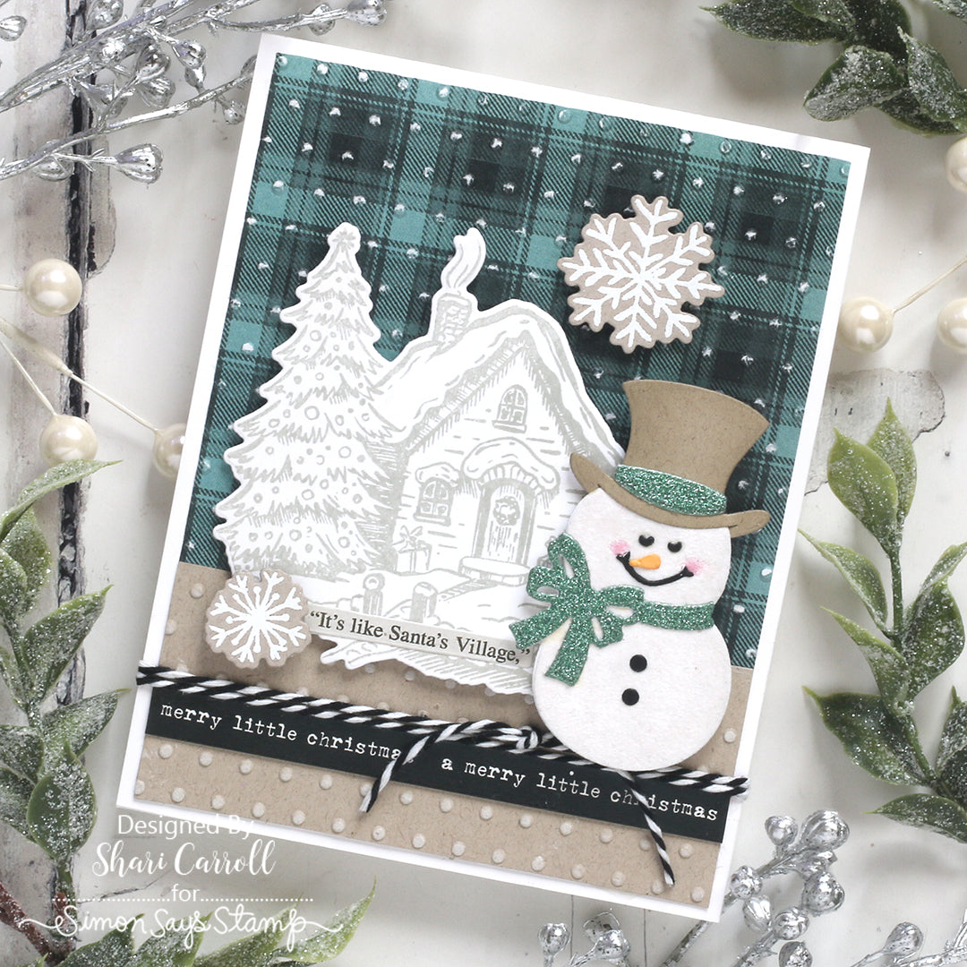 Simon Says Stamps and Dies Home for the Holidays set899hh Christmas Card | color-code:ALT02