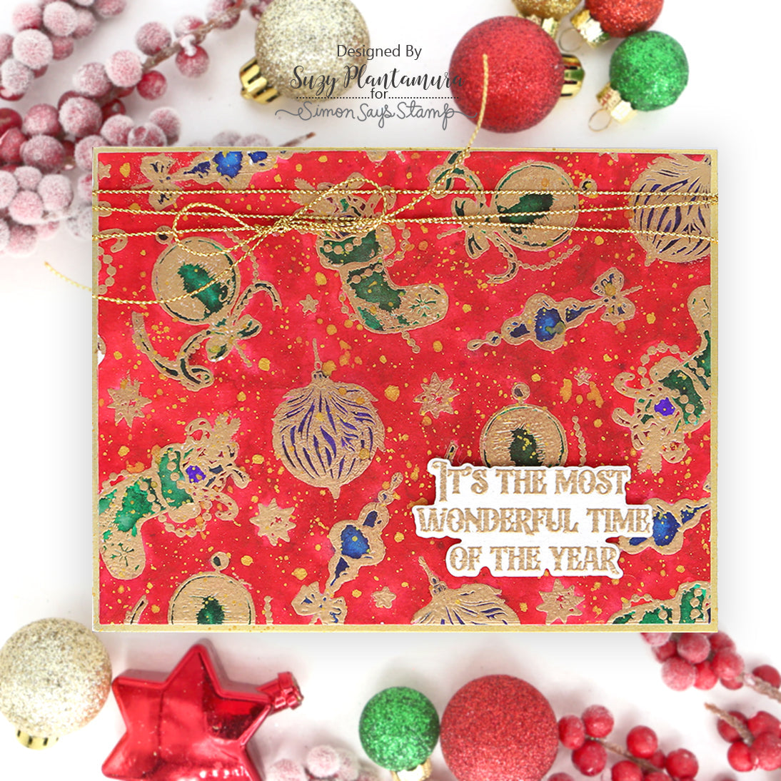 Simon Says Stamps and Dies Home for the Holidays set899hh Christmas Card | color-code:ALT04