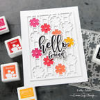Gina K Designs for Simon Says Stamp Bold Blooms Wafer Dies 1354sdc Friend Card | color-code:ALT06