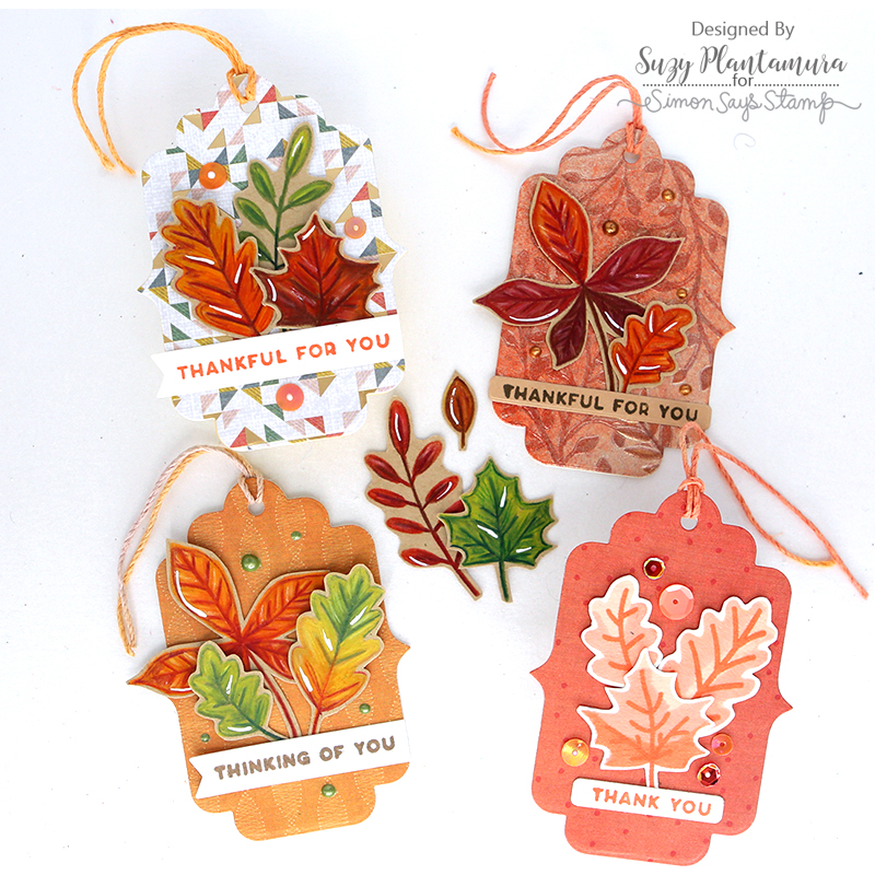 Simon Says Stamp Label Tags Wafer Dies sssd112965 Autumn Tags | color-code:ALT03