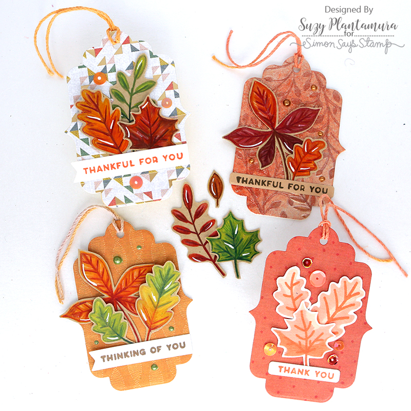 Simon Says Stamp Label Tags Wafer Dies sssd112965 Autumn Tags | color-code:ALT03