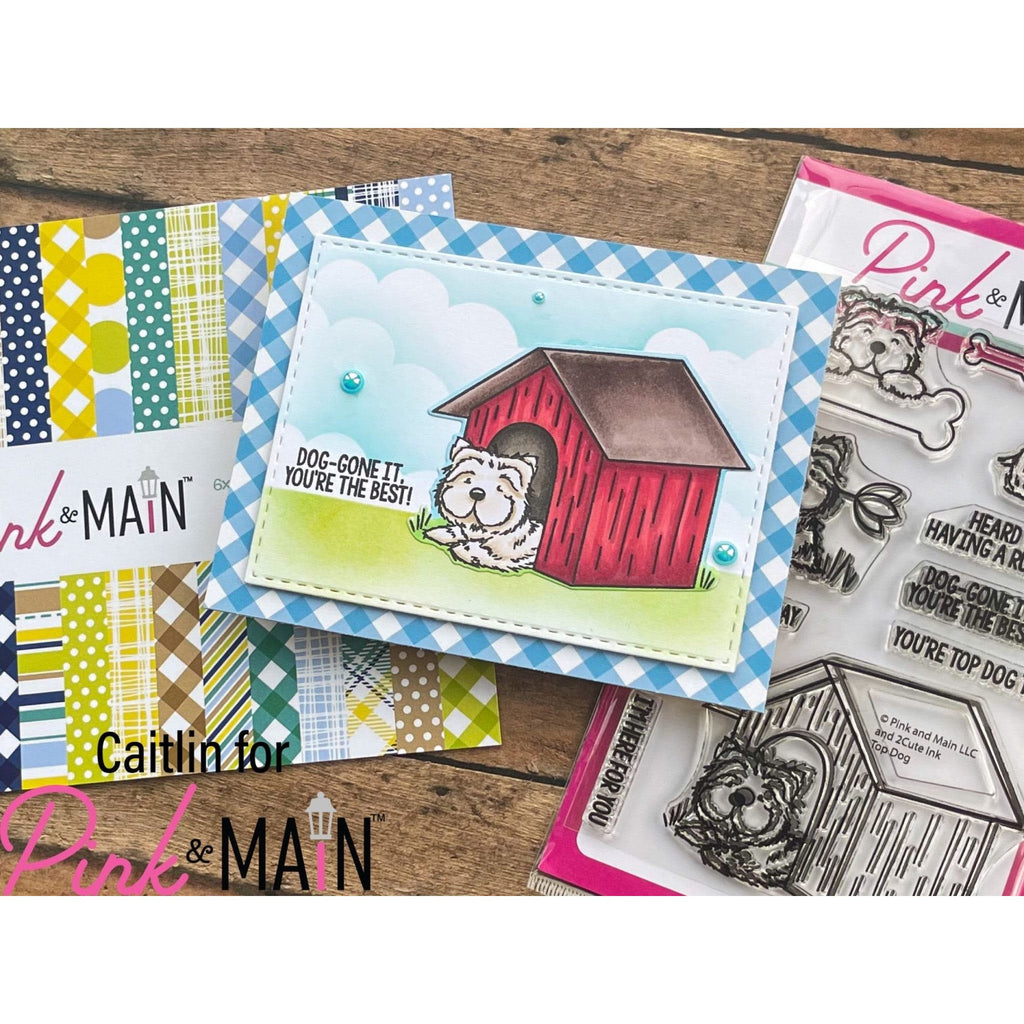 Pink and Main June Pup Clear Stamps PM0632 Clouds