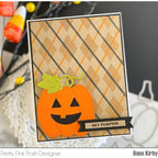 Pretty Pink Posh Layered Argyle Stencils hey pumpkin