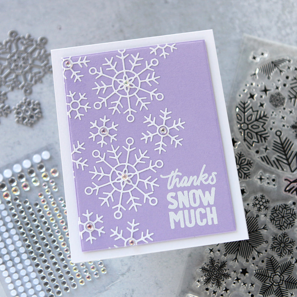 Rainbow Splash Drops Sticker Assortment rsg2 Thanks Card | color-code:ALT05