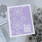 Rainbow Splash Drops Sticker Assortment rsg2 Thanks Card | color-code:ALT05