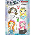 Paper Artsy E3 Nicci Battilana Cling Stamps enb23