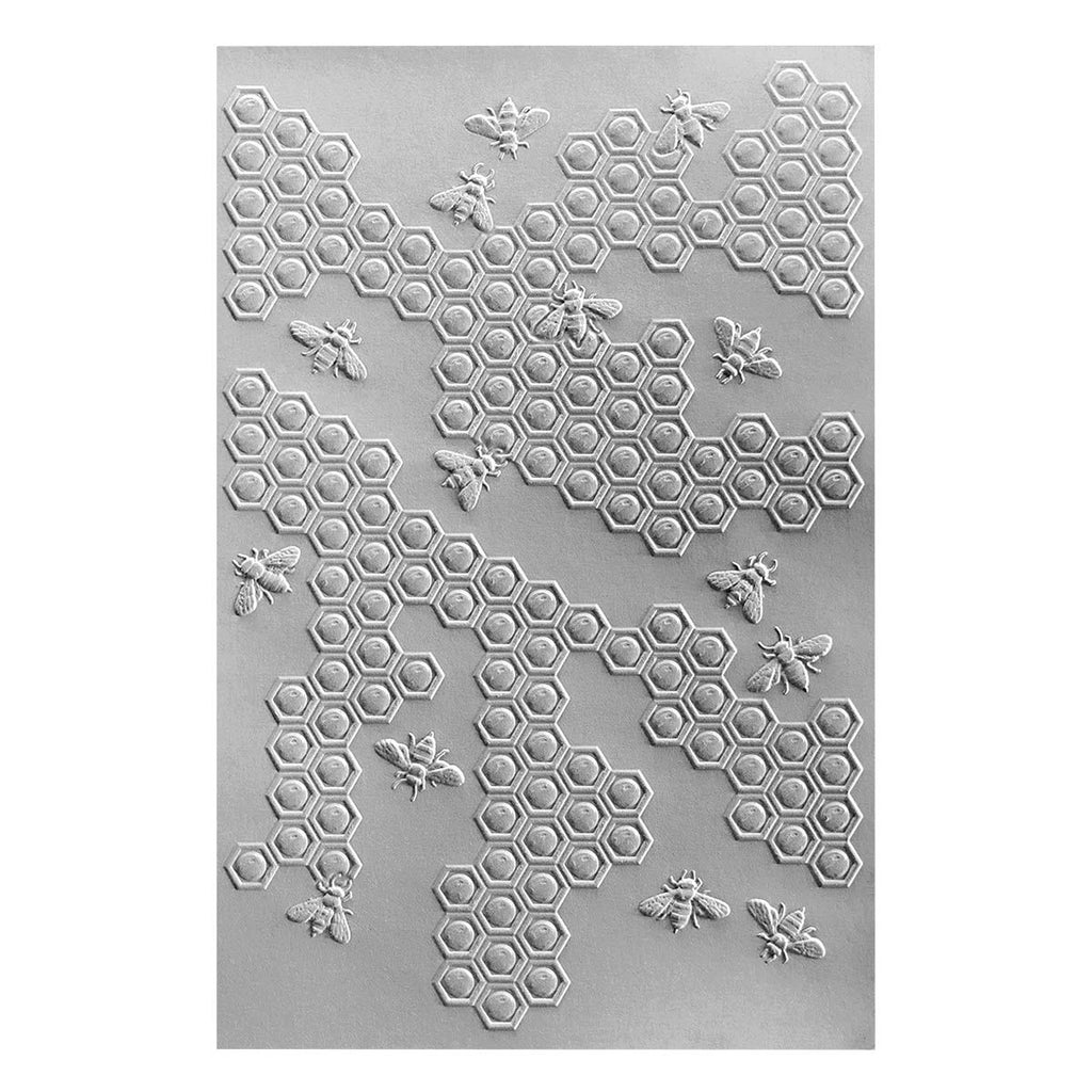 e3d-078 Spellbinders Bee-Cause 3D Embossing Folder