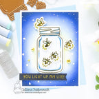 Newton's Nook Fireflies Hot Foil Plate and Die Set NN2305HF1 you light up my life