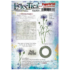 Paper Artsy Alison Bomber Cornflower Edition Cling Stamps eab34