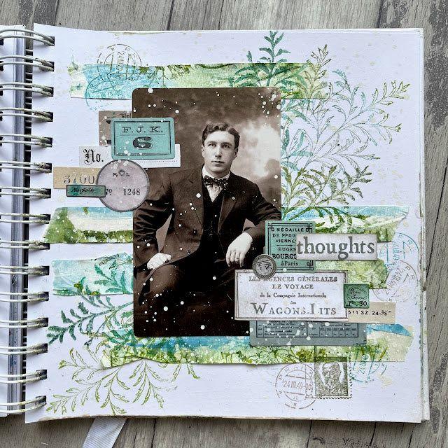 The Paper Artsy Alison Bomber Pressed Foliage Edition Cling Stamps eab39 thoughts