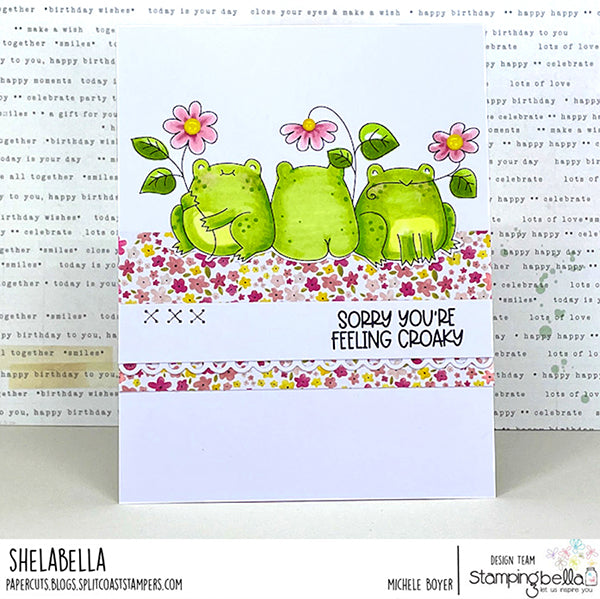 Stamping Bella - Cling Rubber Stamp - Happy Birthday To You Sentiment Set
