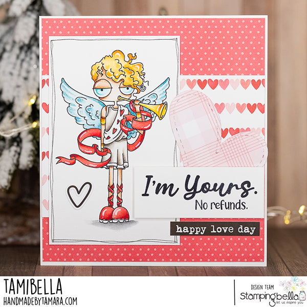 Stamping Bella Oddball Herald Cling Stamp eb1279 i'm yours