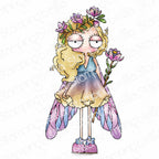 Stamping Bella Oddball Spring Fairy Cling Stamp eb1301