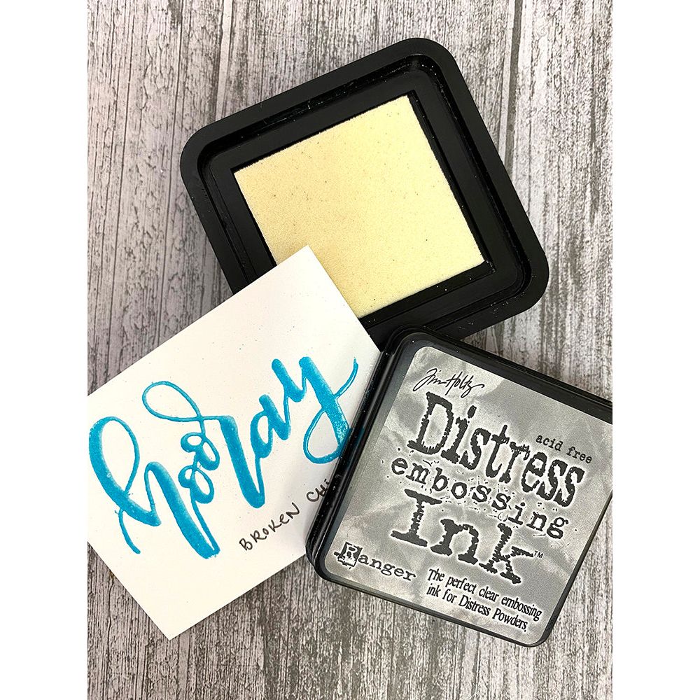 Tim Holtz Ranger Clear DISTRESS EMBOSSING INK PAD Ranger TIM21643 Secondary Image