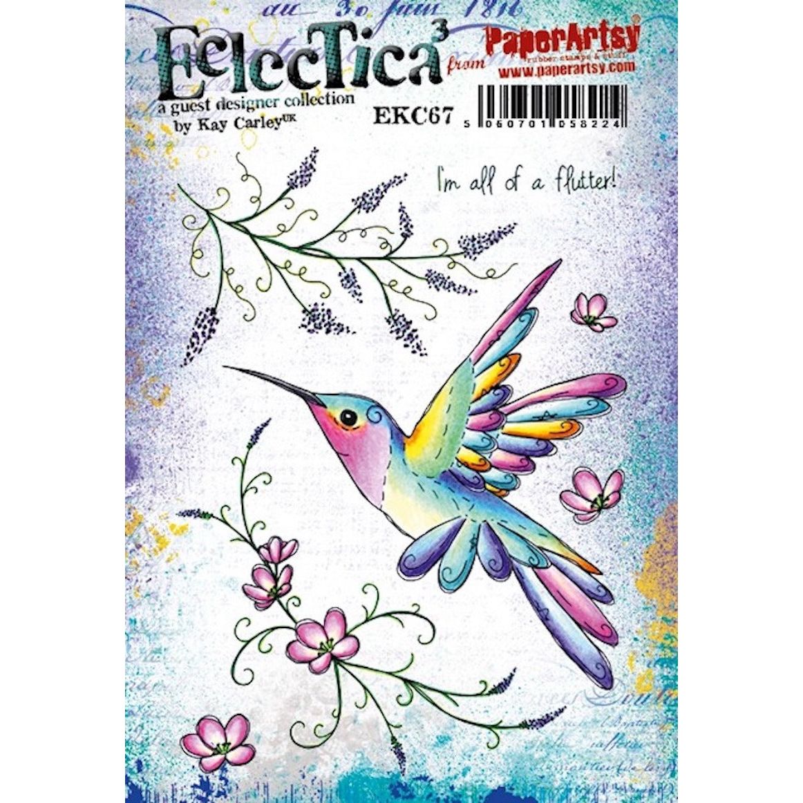 Paper Artsy Eclectica3 Kay Carley Cling Stamps ekc67* – Simon Says Stamp