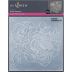 Altenew FRILLY PEONIES 3D Embossing Folder ALT6453