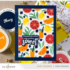 Altenew Citrus Fruits Pattern Layering Stencils ALT8003 citrus stencil