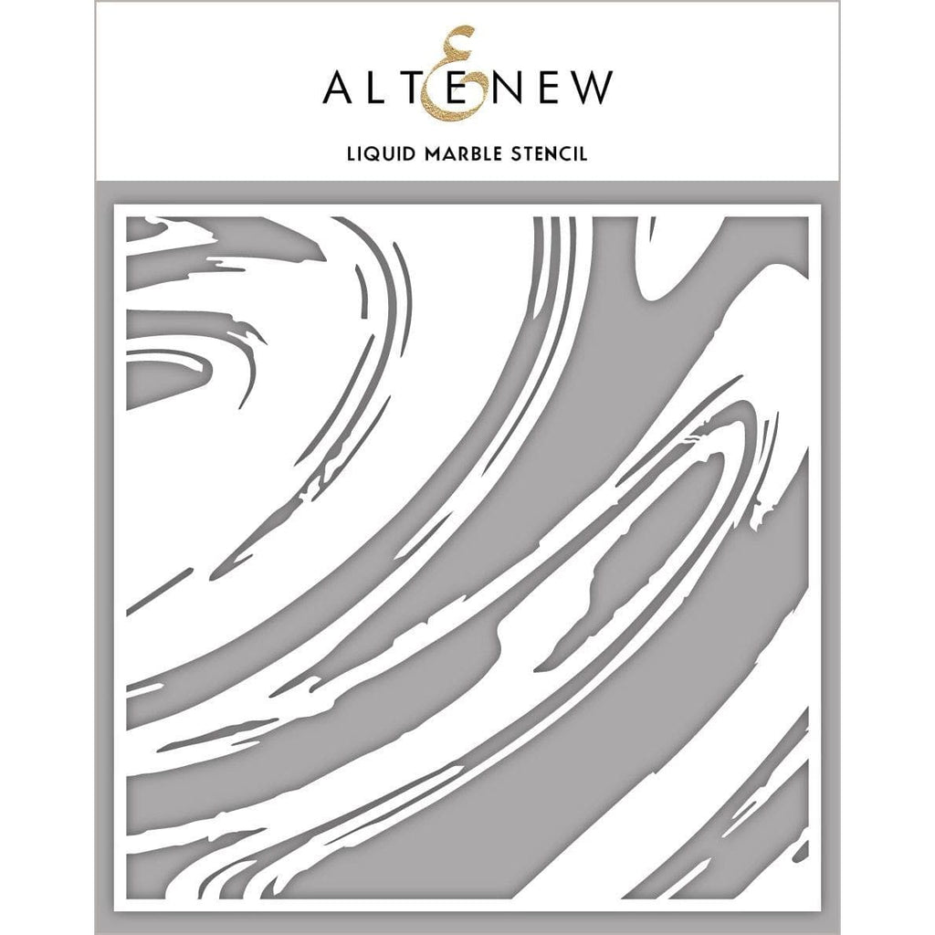 Altenew LIQUID MARBLE Stencil ALT3582