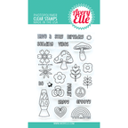 Avery Elle Clear Stamps Groovy Vibes st-24-12