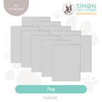 Simon Says Stamp Fog A2 Side-Fold Scored Cards 100# 10 Pack fa2side
