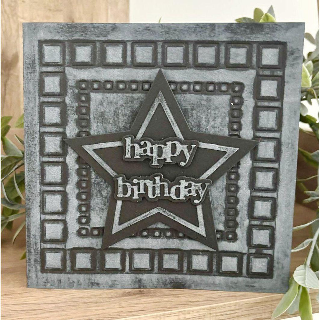 Julie Hickey Designs Hazel's Sentiment Medley Dies ds-he-1063 happy birthday
