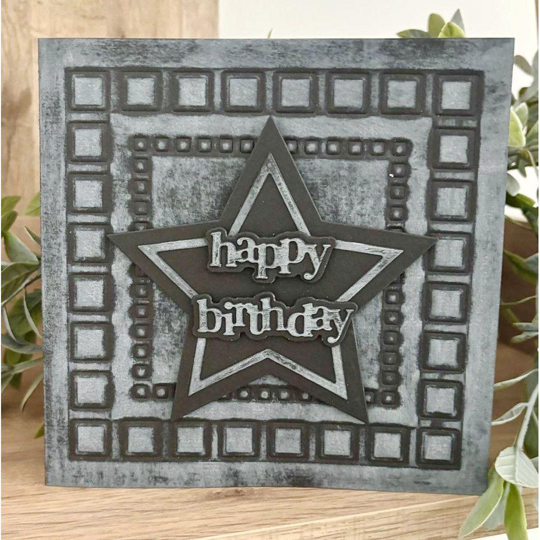 Julie Hickey Designs Hazel's Sentiment Medley Dies ds-he-1063 happy birthday