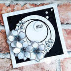 Julie Hickey Designs Julie's Hand Picked Florals Dies jhd-cut-1039 hello