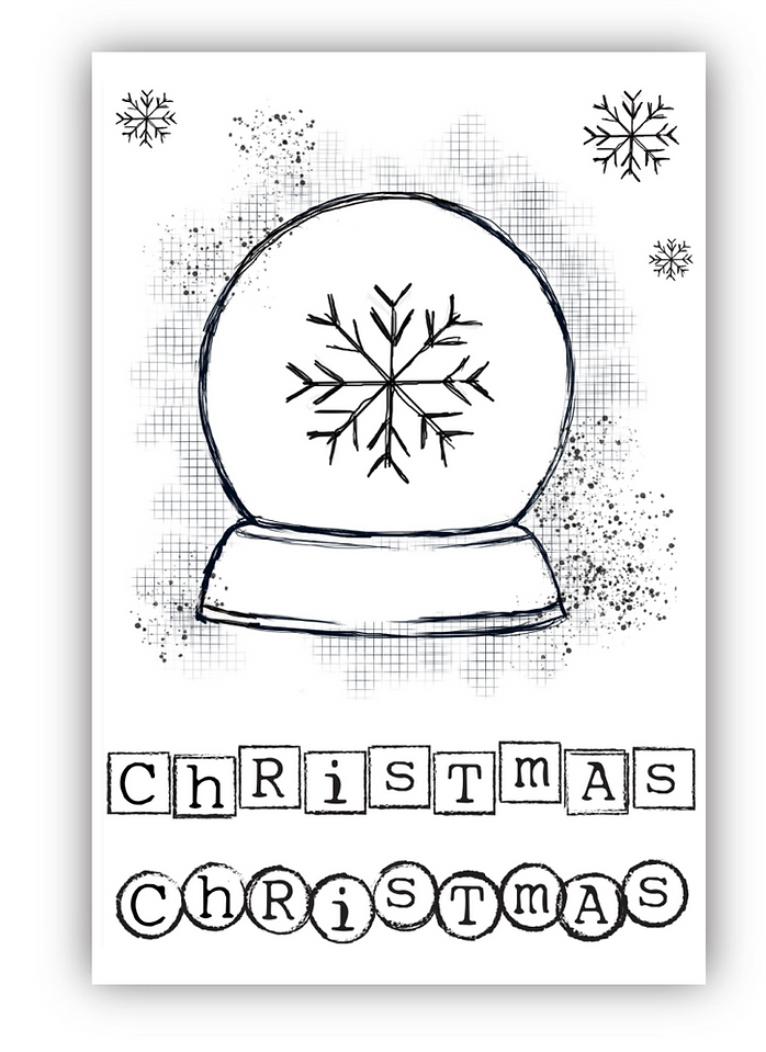 Julie Hickey Designs Essentially Christmas 1 Clear Stamps ds-he-1053