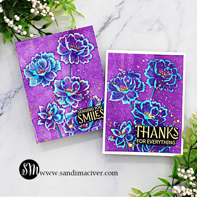 Simon Says Stamp Embossing Folder and Cutting Dies Fantastic Florals s