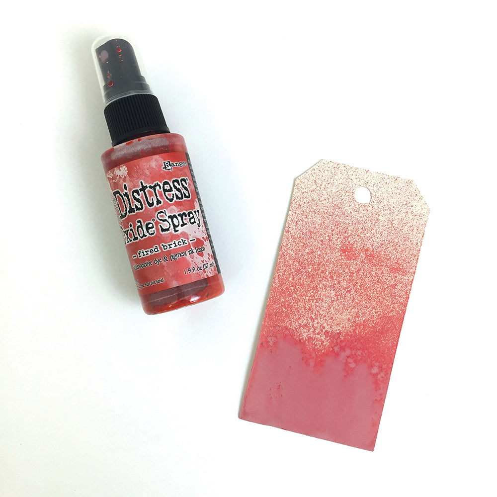 Tim Holtz Distress Oxide Spray Fired Brick Ranger tso64749 Color Swatch