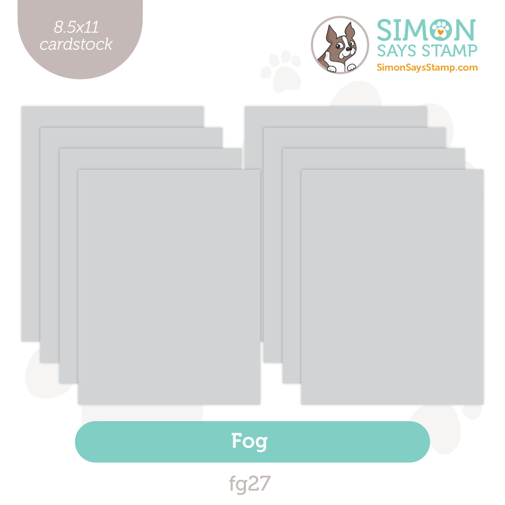 Simon Says Stamp Cardstock 100lb Fog Gray FG27