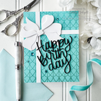 Simon Says Stamp GIANT GIFT BOW Wafer Dies sssd112759 Birthday Card | color-code:ALT01
