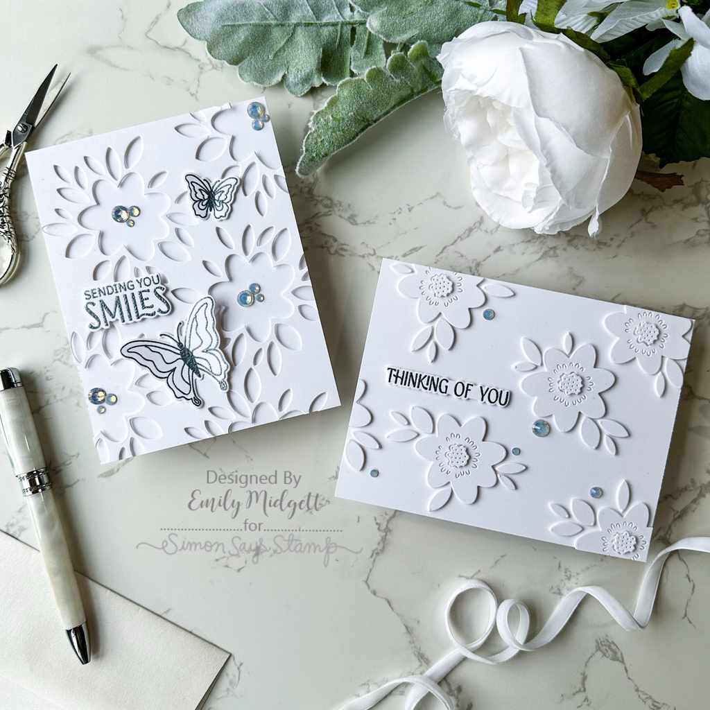 Simon Says Stamp Bubble Flower and Leaves Wafer Dies s991 You Are My Favorite Friend Cards | color-code:ALT07
