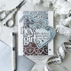 Simon Says Stamp Locket of Love Bundle set1157ll Heart to Heart Galentine's Day Card | color-code:ALT01
