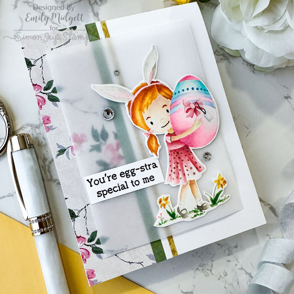 Simon Says Stamp Hoppy Easter Wafer Dies 1056sdc Easter Card | color-code:ALT05