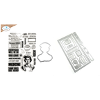 Elizabeth Craft Designs Pocket Page Fillers and Florence Stamp and Die Bundle