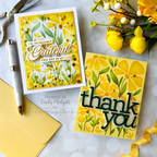 Simon Says Stamp Stencils Floral Whimsy ssst221683 Stamptember Thank You Cards | color-code:ALT06