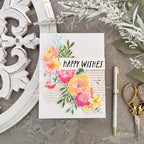 Simon Says Clear Stamps Watercolor Bouquet 2389ssc Birthday Card | color-code:ALT01