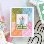 Simon Says Stamp Embossing Folder Margot Tile sf317 Thanks Card | color-code:ALT01